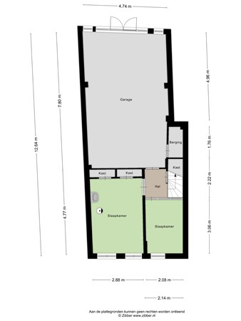 Jan van Houtkade 7, 2311 PC Leiden - 455107_2D_Souterrain_Jan_van_Houtkade_7_Leiden_04.jpg