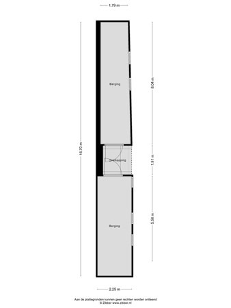 Noord Schalkwijkerweg 132, 2034 JC Haarlem - 464145_2D_Berging_Noord_Schalkwijkerweg_132_Haarlem_02.jpg