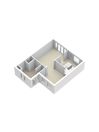 Floorplan - Koestraat 55, 6104 AK Koningsbosch