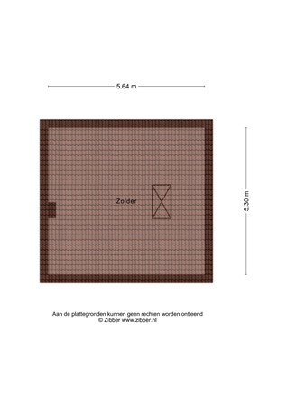 Floorplan - Guillaume Franquinetstraat 35, 6136 HP Sittard