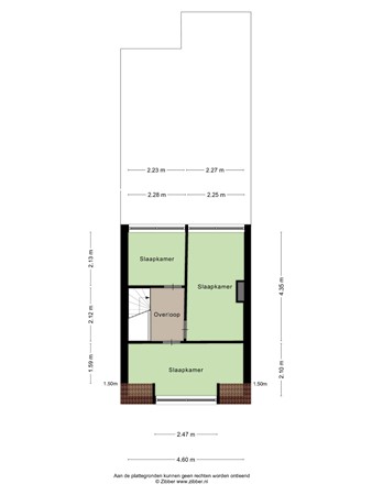 Floorplan - Leliënsingel 23, 6163 CL Geleen