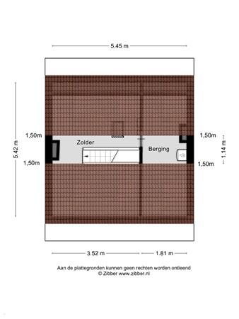 Floorplan - Bosweg 67, 6163 AM Geleen