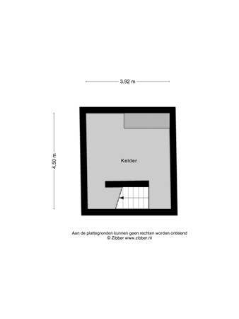 Floorplan - Veestraat 42, 6134 VJ Sittard