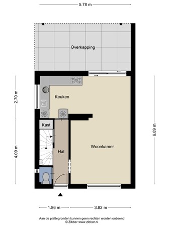 Floorplan - Dr. Schaepmanstraat 4, 6371 EJ Landgraaf