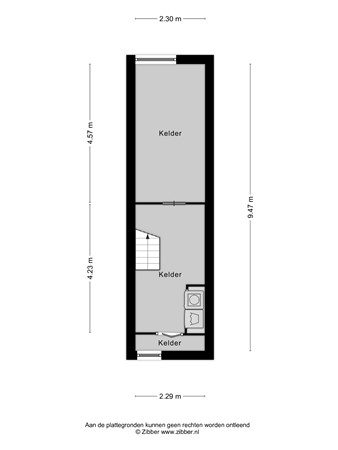 Floorplan - Agricolastraat 148, 6131 JX Sittard