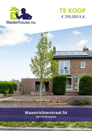 Brochure preview - Maastrichterstraat 54, 6444 GH BRUNSSUM (1)