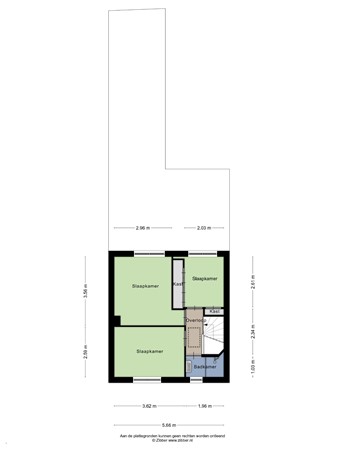 Floorplan - Frans Erensstraat 53, 6136 JG Sittard