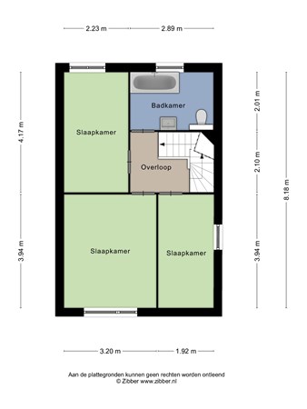 Floorplan - Karensstraat 29, 6121 ZB Born