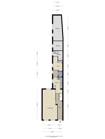 Floorplan - Nagelbeek 24, 6365 EK Schinnen