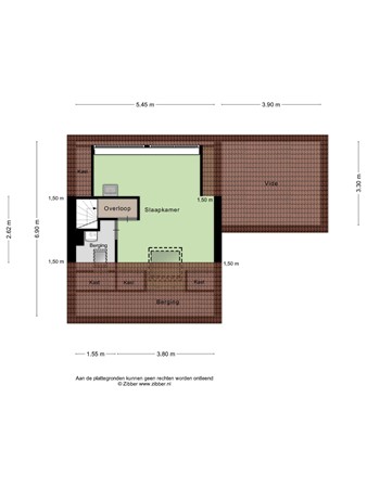 Floorplan - Gelders Overkwartier 38, 6118 EH Nieuwstadt