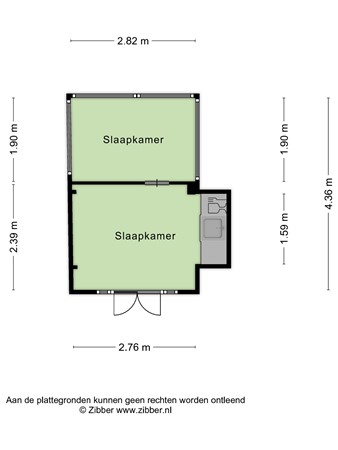 Floorplan - Haagdoornweg 3, 6447 AN Merkelbeek