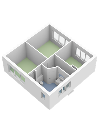 Floorplan - Mozartstraat 34, 6444 AW Brunssum