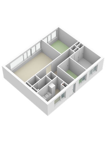 Floorplan - Kerkstraat 130, 6441 BH Brunssum