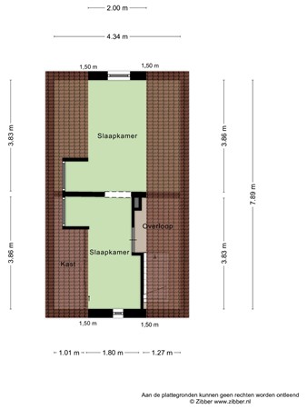 Floorplan - Rijksweg 4, 6067 AA Linne