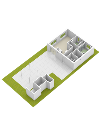 Floorplan - Beekstraat 31M41, 5724 PL Ommel