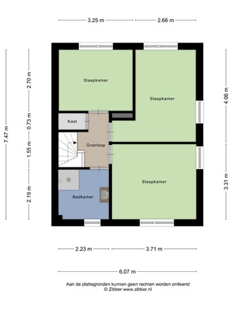 Floorplan - Doctor Poelsstraat 2, 6181 CP Elsloo
