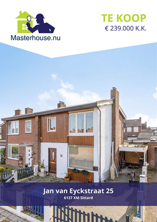 Brochure preview - Jan van Eyckstraat 25, 6137 XM SITTARD (1)