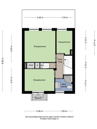 Floorplan - Bosweg 67, 6163 AM Geleen