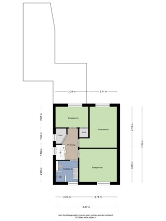 Floorplan - Keerberg 60, 6367 EK Voerendaal