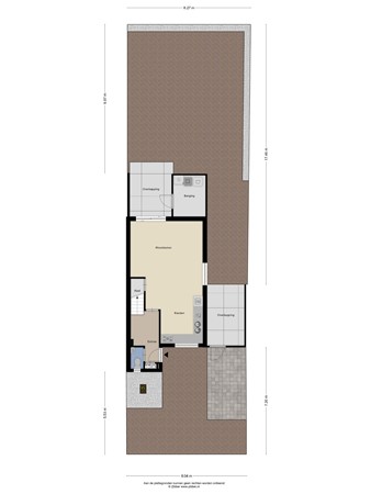 Floorplan - Merwedestraat 10, 6163 KP Geleen