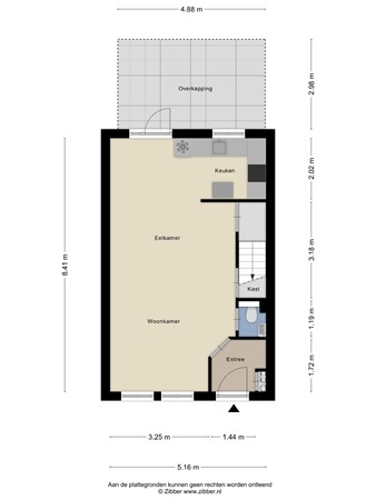 Floorplan - Glaseriestraat 3, 6129 DG Urmond