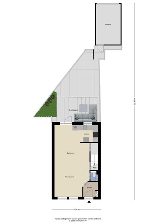 Floorplan - Glaseriestraat 3, 6129 DG Urmond