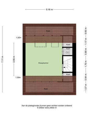 Floorplan - Glaseriestraat 3, 6129 DG Urmond