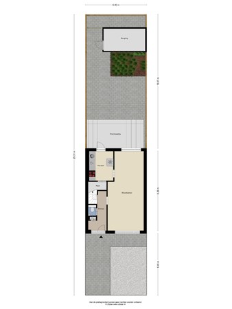 Floorplan - Eggelstraat 13, 6134 VT Sittard