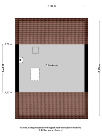 Floorplan - Eggelstraat 13, 6134 VT Sittard