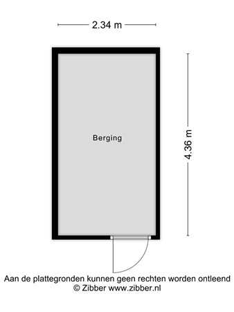 Floorplan - Eggelstraat 13, 6134 VT Sittard