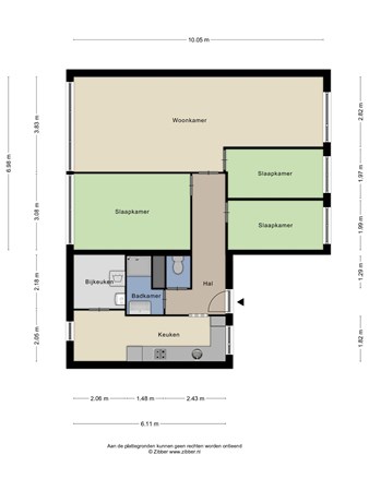 Kerkstraat 140, 6441 BJ Brunssum - 347853_2D_Appartement_Kerkstraat_140_Brunssum_01.jpg