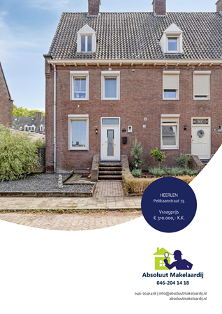 Brochure preview - Pelikaanstraat 25, 6414 CV HEERLEN (1)