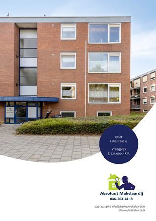 Brochure preview - Leliestraat 12, 6101 LT ECHT (1)