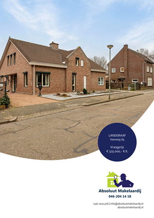 Brochure preview - Veeweg 85, 6374 AN LANDGRAAF (1)