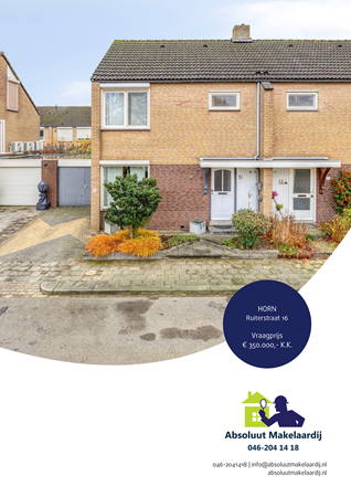 Brochure preview - Ruiterstraat 16, 6085 CL HORN (1)
