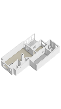 Floorplan - Dr. Albert Schweitzerstraat 42, 6431 VG Hoensbroek