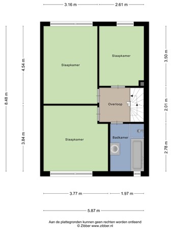 Floorplan - Dr. Albert Schweitzerstraat 42, 6431 VG Hoensbroek