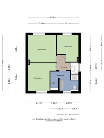 Floorplan - Rosastraat 7, 6151 CA Munstergeleen