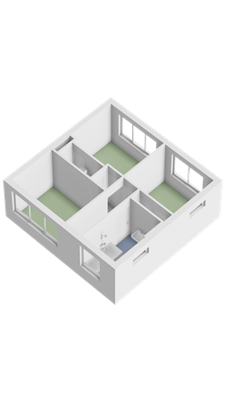 Floorplan - Bettinumstraat 108, 6122 BK Buchten