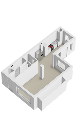 Floorplan - Klingstraat 11, 6431 BR Hoensbroek