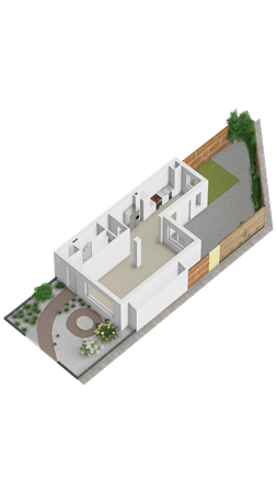 Floorplan - Klingstraat 11, 6431 BR Hoensbroek