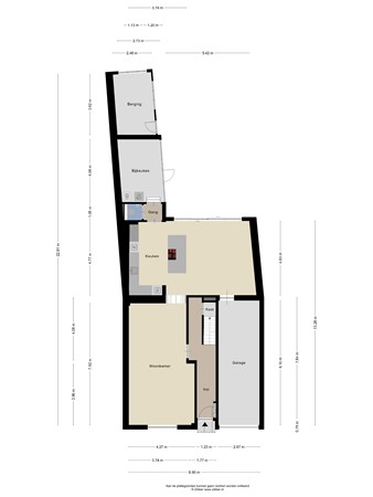 Floorplan - Prins Hendriklaan 104, 6441 AC Brunssum
