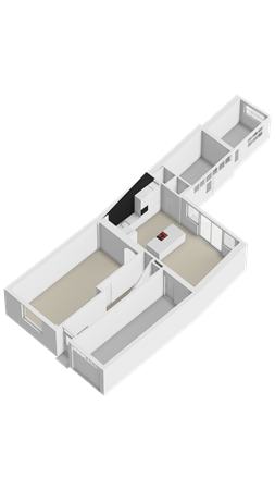 Floorplan - Prins Hendriklaan 104, 6441 AC Brunssum