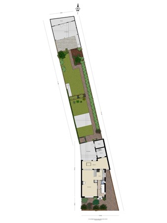 Floorplan - Pricksteenweg 13, 6462 BJ Kerkrade