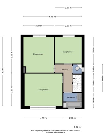 Floorplan - Pricksteenweg 13, 6462 BJ Kerkrade