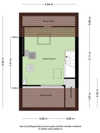 Floorplan - Schouffertsweide 8, 6471 KP Eygelshoven