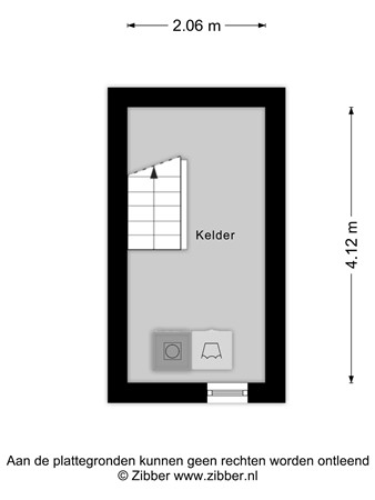 Floorplan - Mgr. Feronstraat 3, 6161 TX Geleen