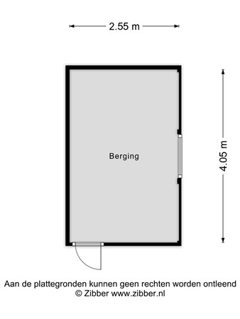 Floorplan - Mgr. Feronstraat 3, 6161 TX Geleen