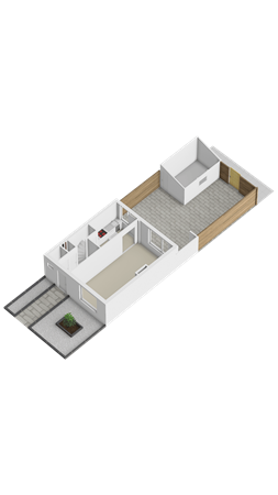 Floorplan - Mgr. Feronstraat 3, 6161 TX Geleen