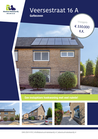 Brochure preview - Veersestraat 16-A, 6143 AN GUTTECOVEN (1)